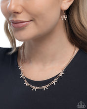 Load image into Gallery viewer, Paparazzi Accessories - BOW the Knee - Rose Gold

