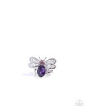Load image into Gallery viewer, Paparazzi Accessories - Bedazzled Bee - Purple
