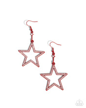 Load image into Gallery viewer, Paparazzi Accessories - Steady Stars - Red
