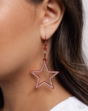 Load image into Gallery viewer, Paparazzi Accessories - Steady Stars - Red
