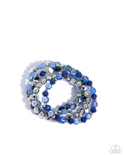 Load image into Gallery viewer, Paparazzi Accessories - Supervisory Stack - Blue
