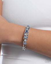 Load image into Gallery viewer, Paparazzi Accessories - Shimmery Sample - Blue
