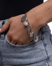 Load image into Gallery viewer, Paparazzi Accessories - Charm Commitment - White
