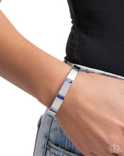 Load image into Gallery viewer, Paparazzi Accessories - Glistening Gesture - Blue
