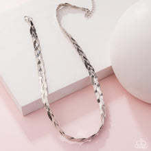 Load image into Gallery viewer, Paparazzi Accessories - Bewildering Braid - Silver
