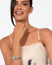 Load image into Gallery viewer, Paparazzi Accessories - Boldly Buckled - White
