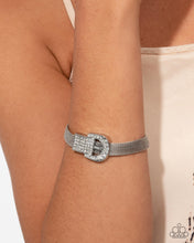 Load image into Gallery viewer, Paparazzi Accessories - Boldly Buckled - White
