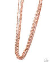 Load image into Gallery viewer, Paparazzi Accessories - Lockdown Layers - Copper
