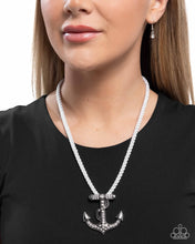 Load image into Gallery viewer, Paparazzi Accessories - Anchored Allure - White
