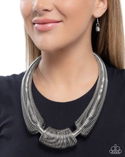 Load image into Gallery viewer, Paparazzi Accessories - Carefree Coils - Silver
