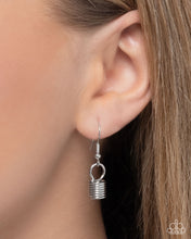 Load image into Gallery viewer, Paparazzi Accessories - Carefree Coils - Silver
