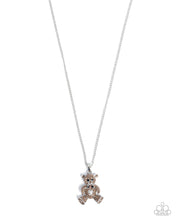 Load image into Gallery viewer, Paparazzi Accessories - Twinkling Teddy - Brown

