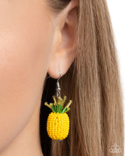 Load image into Gallery viewer, Paparazzi Accessories - Pleasant Pineapple - Yellow
