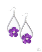 Load image into Gallery viewer, Paparazzi Accessories - Tropical Teardrop - Purple
