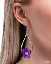 Load image into Gallery viewer, Paparazzi Accessories - Tropical Teardrop - Purple

