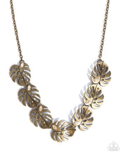 Load image into Gallery viewer, Paparazzi Accessories - Leafy Legato - Brass
