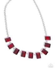 Load image into Gallery viewer, Paparazzi Accessories - Radiant Rectangles - Red
