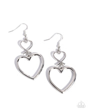 Load image into Gallery viewer, Paparazzi Accessories - Sweetheart Symmetry - Silver
