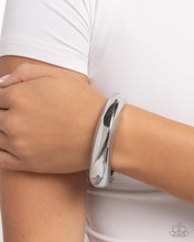 Load image into Gallery viewer, Paparazzi Accessories - Sleek Sojourn - Silver
