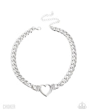Load image into Gallery viewer, Paparazzi Accessories - Heartfelt Hunch - Silver
