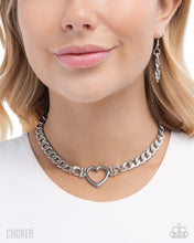 Load image into Gallery viewer, Paparazzi Accessories - Heartfelt Hunch - Silver
