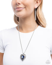 Load image into Gallery viewer, Paparazzi Accessories - Heartfelt Honor - Blue
