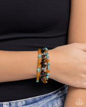 Load image into Gallery viewer, Paparazzi Accessories - Santa Fe Stacks - Black
