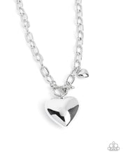 Load image into Gallery viewer, Paparazzi Accessories - Heartfelt Hangout - Silver
