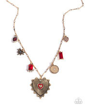 Load image into Gallery viewer, Paparazzi Accessories - Complete Look - Fabulous Feeling - Red
