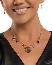 Load image into Gallery viewer, Paparazzi Accessories - Complete Look - Fabulous Feeling - Red
