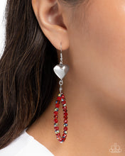 Load image into Gallery viewer, Paparazzi Accessories - Treasured Teardrops - Red

