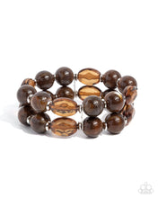Load image into Gallery viewer, Paparazzi  Accessories - Stacked Season - Brown
