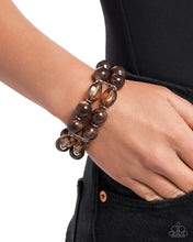 Load image into Gallery viewer, Paparazzi  Accessories - Stacked Season - Brown
