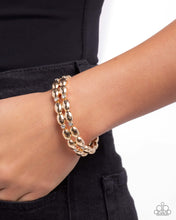Load image into Gallery viewer, Paparazzi Accessories - Stacked Statement - Gold
