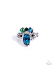 Load image into Gallery viewer, Paparazzi Accessories - Sovereign Shapes - Blue
