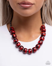 Load image into Gallery viewer, Paparazzi Accessories - Swirled Serenity - Red
