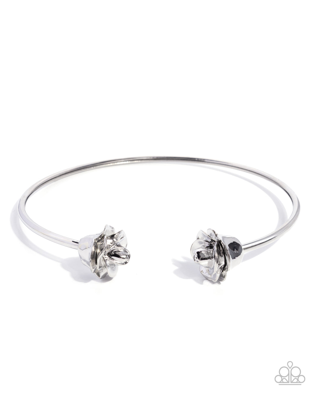 Paparazzi  Accessories - Rosy Radius - Silver