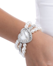 Load image into Gallery viewer, Paparazzi Accessories - Lifelong Love Letter - White
