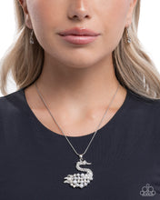 Load image into Gallery viewer, Paparazzi Accessories - Swan Shimmer - White
