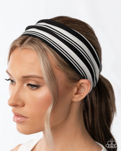 Load image into Gallery viewer, Paparazzi Accessories - Striped Symphony - Black
