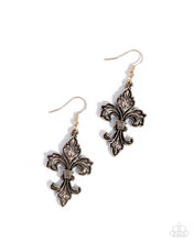 Load image into Gallery viewer, Paparazzi Accessories - Fancy Fleur-De-Lis - Gold
