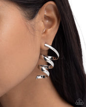Load image into Gallery viewer, Paparazzi Accessories - Warning - Silver
