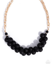 Load image into Gallery viewer, Paparazzi Accessories - Clustered Court - Black
