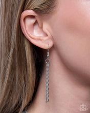 Load image into Gallery viewer, Paparazzi Accessories - Speculative Strands - Silver
