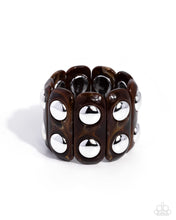 Load image into Gallery viewer, Paparazzi Accessories - Elongated Era - Brown
