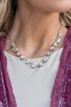 Load image into Gallery viewer, Paparazzi Accessories - Hands Off the Crown! - White
