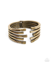 Load image into Gallery viewer, Paparazzi Accessories - Working Wraparound - Brass
