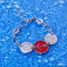 Load image into Gallery viewer, Paparazzi Accessories - Anchor Alignment - Red
