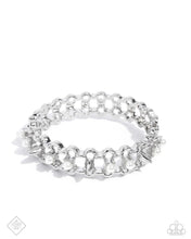Load image into Gallery viewer, Paparazzi Accessories - PUNK History - White
