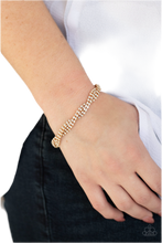 Load image into Gallery viewer, Paparazzi - Braided Twilight - Gold
